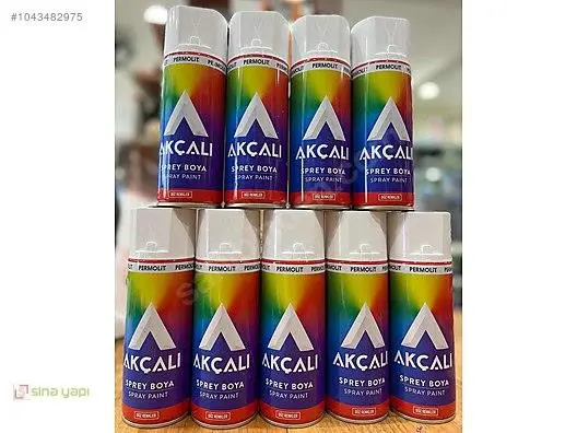 AKÇALI SPREY 526 MAT SİYAH AKÇALI SPREY 526 MAT SİYAH
