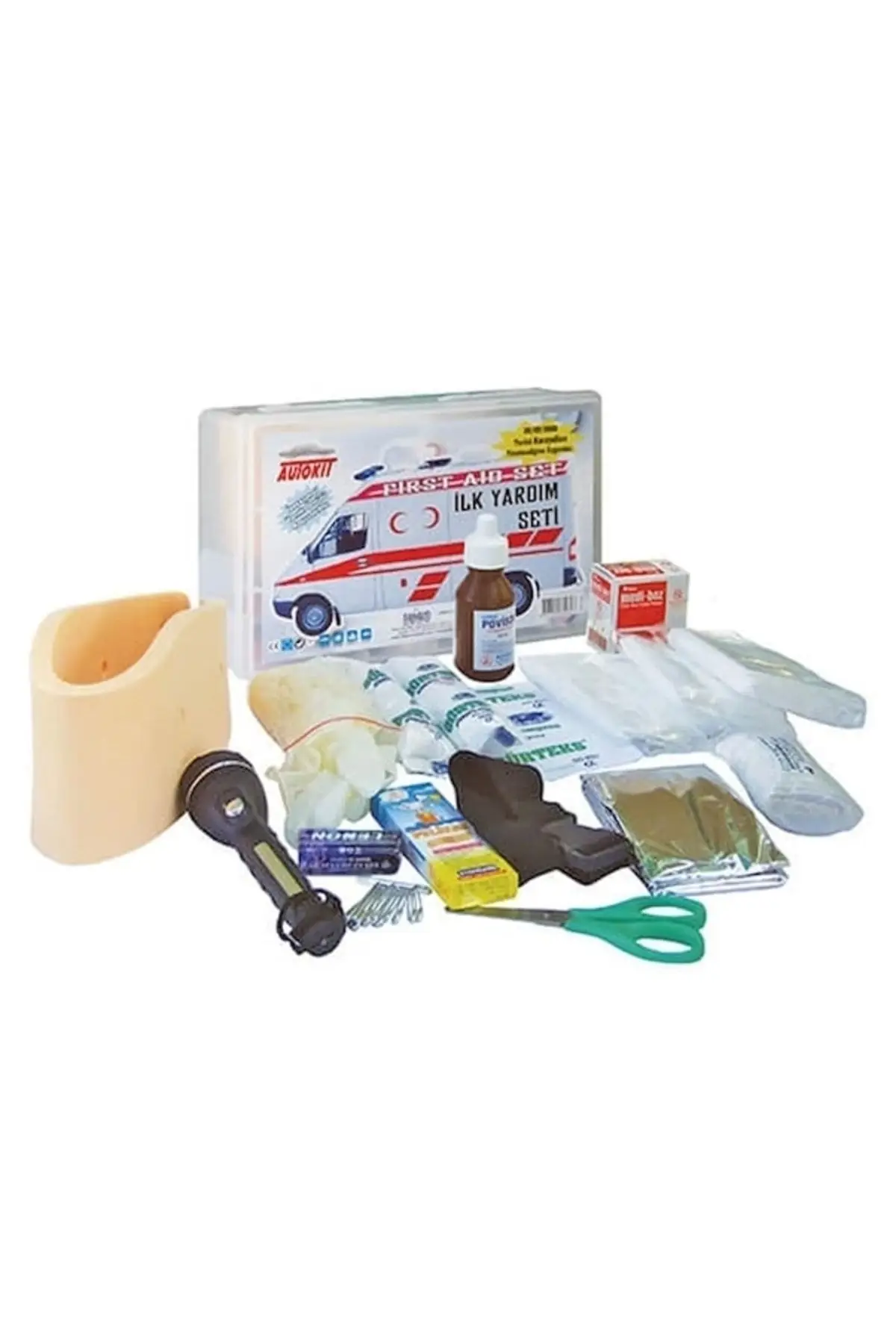 Autokit Plastik Kutulu Ilkyardım Çantası Karayollarına Uyguni Autokit Plastik Kutulu Ilkyardım Çantası Karayollarına Uyguni