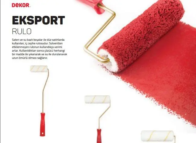 DEKOR EKSPORT RULO 15CM DEKOR EKSPORT RULO 15CM