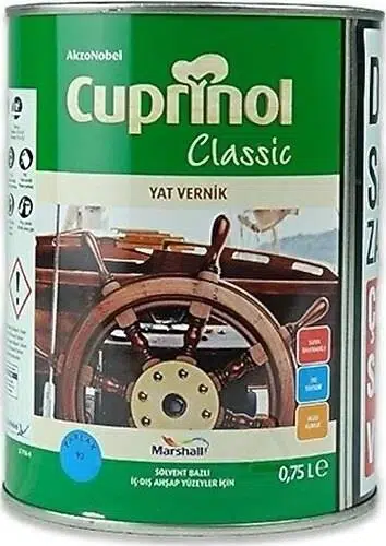 MB CUPRİNOL KLASİK YAT VERNİK PARLAK 0.75LT