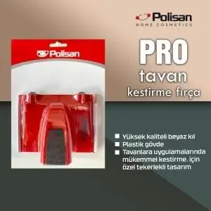 POLİSAN PRO TAVAN KESTİRME FIRÇASI